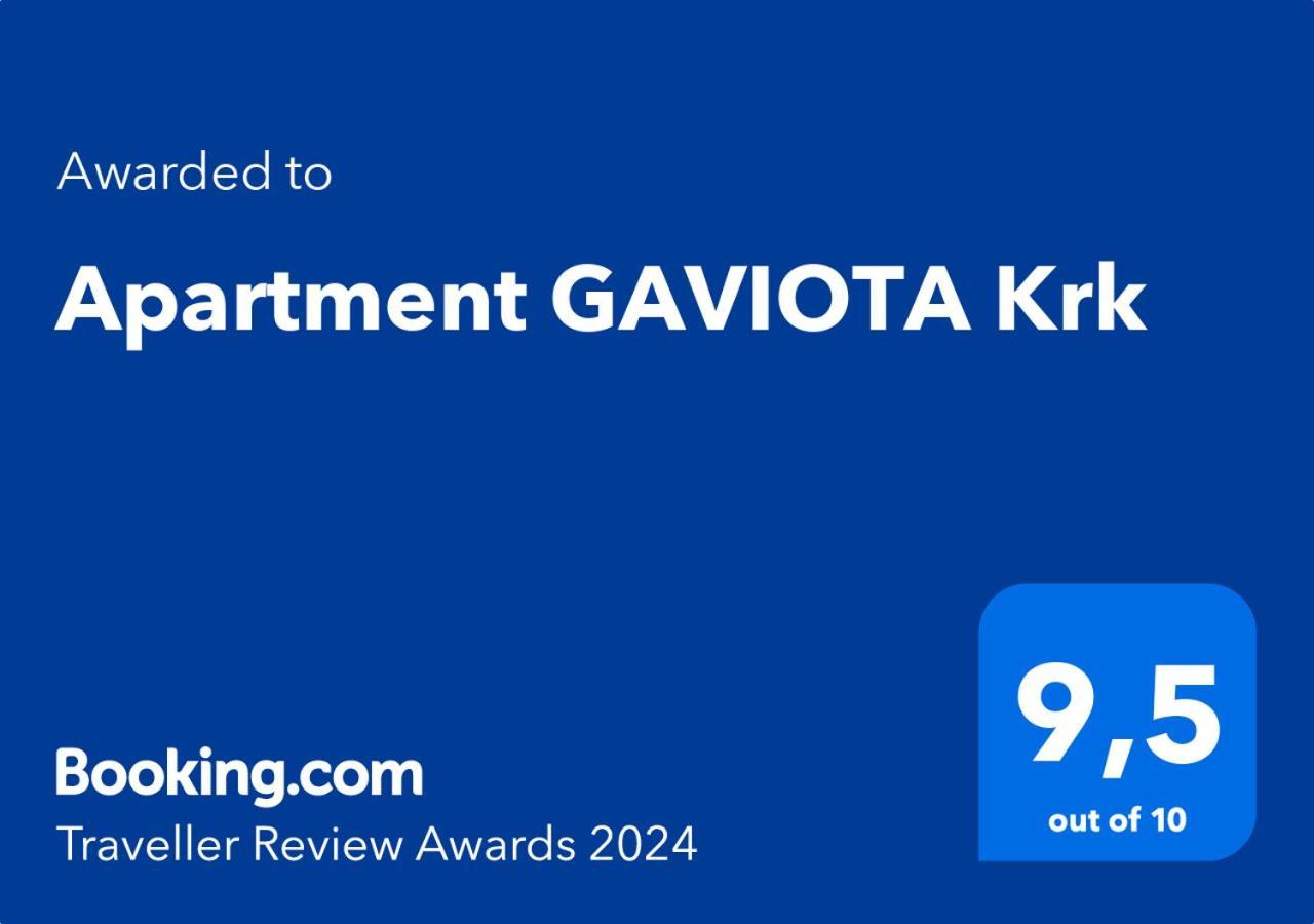 Apartment Gaviota Krk Veglia Exterior foto
